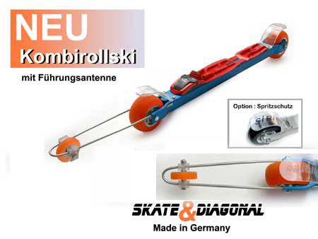 A1 Kombirollski - fr Skating- und Diagonaltechnik